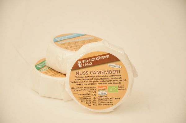 Camembert Nuss Demeter von Lang
