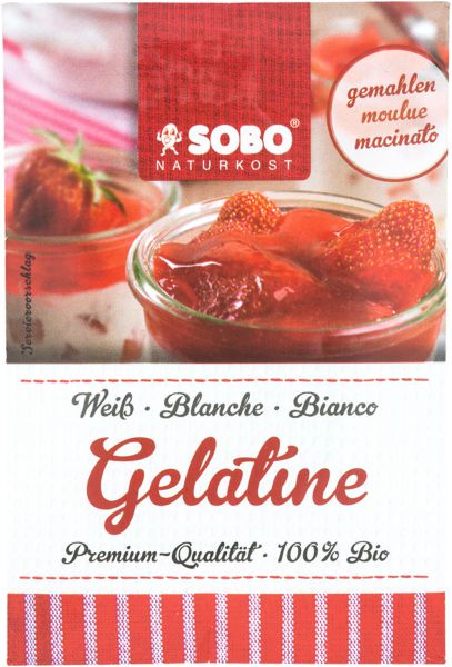 Gelatine gemahlen weiß