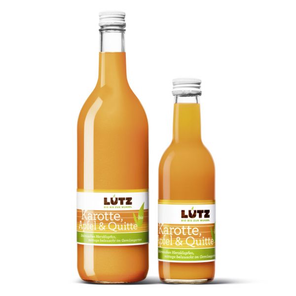 Bio Lutz Karotte-Apfel-Quittensaft