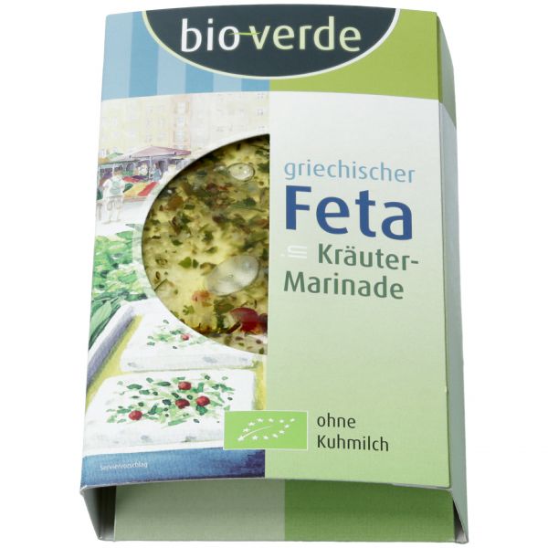 Feta in Kräutermarinade