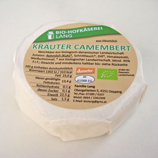 Camembert Kräuter