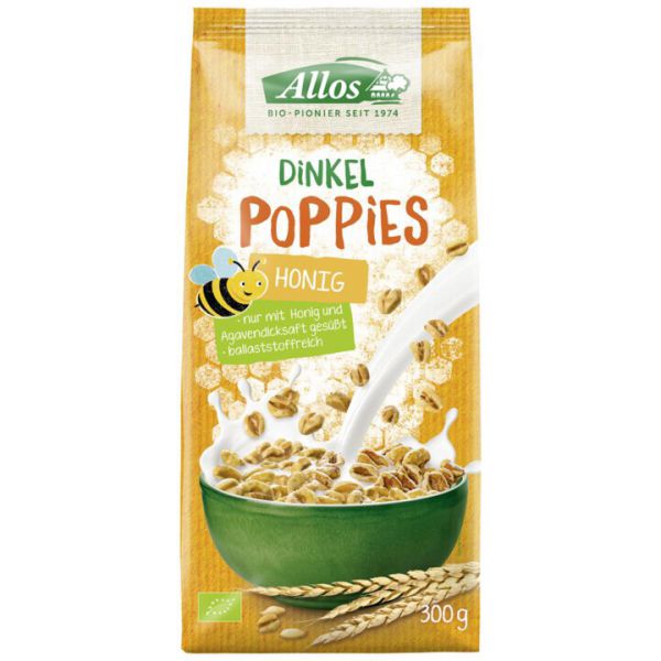 Dinkel- Honig Poppies