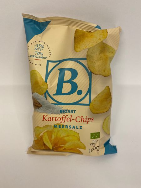 Kartoffel Meersalz Chips