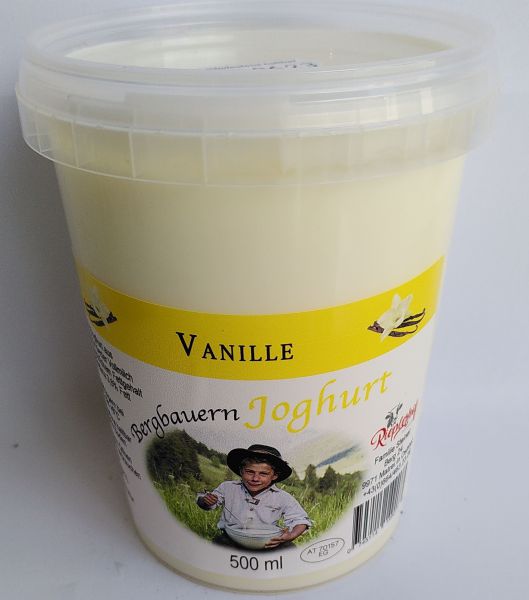Bergbauern Joghurt Vanille