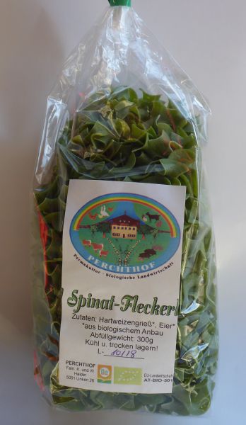 Spinat Fleckerl