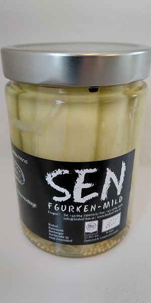 Senfgurken mild