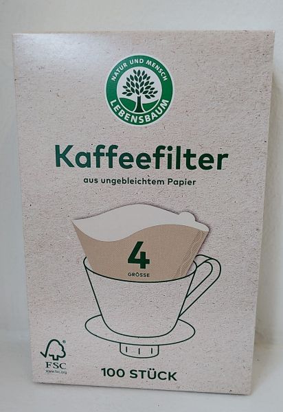 Papier-Kaffeefilter Gr. 4