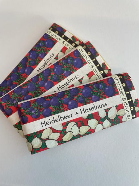 drunter&drüber Heidelbeer + Haselnuss
