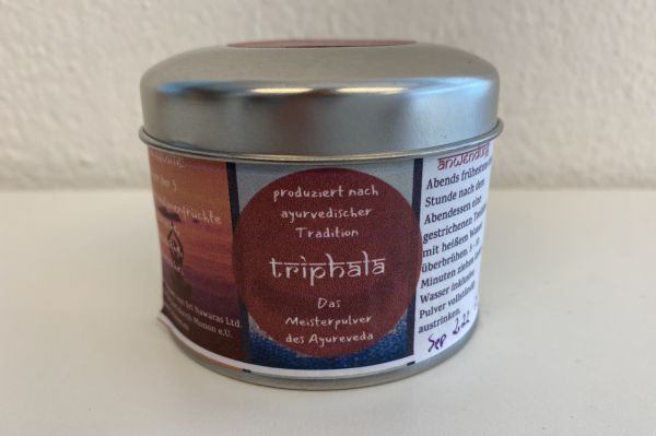 Triphala Pulver - Das Meisterpulver des Ayureveda