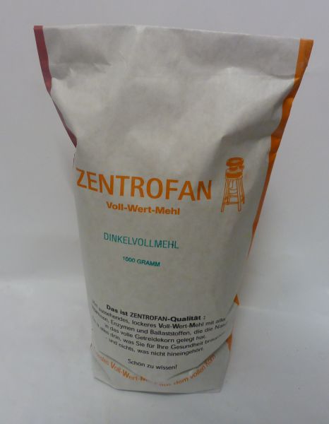 Dinkelvollmehl Zentrofan