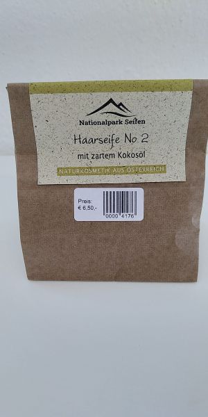 Haarseife No 2 mit zartem Kokosöl