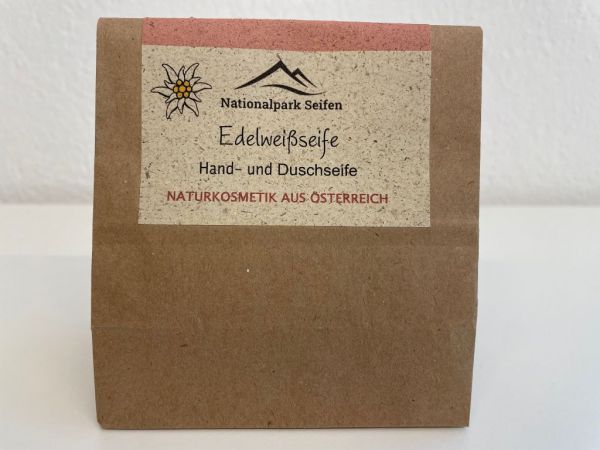 Edelweißseife aus Ziegenmilch