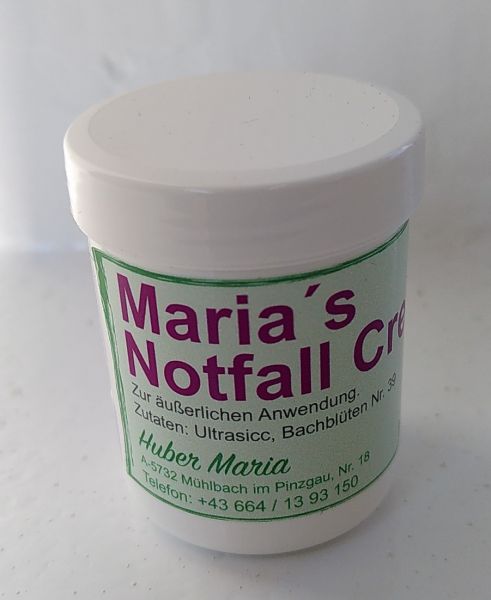 Maria's Notfallcreme