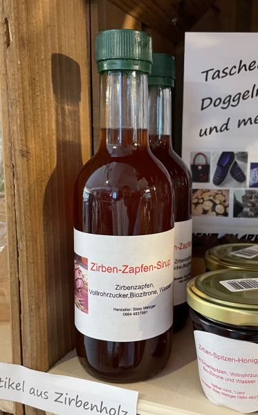 Zirbenzapfen-Sirup