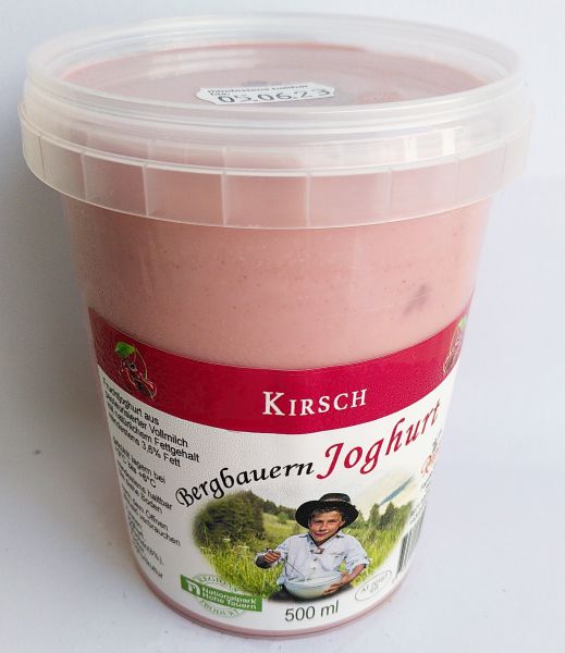 Bergbauern Joghurt Kirsch