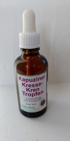 Kapuzinerkresse Kren Tropfen