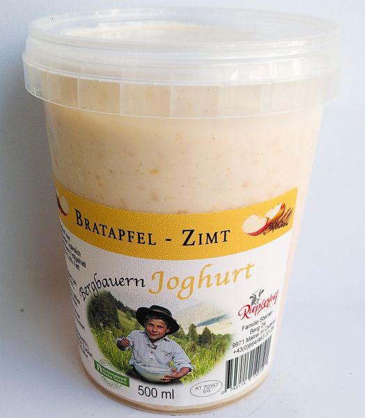 Bergbauern Joghurt Bratapfel-Zimt