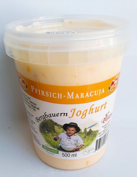 Bergbauern Joghurt Pfirsich-Maracuja