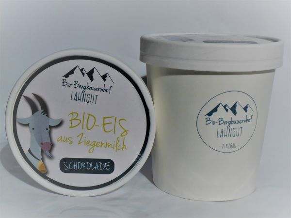 Ziegenmilcheis Schoko