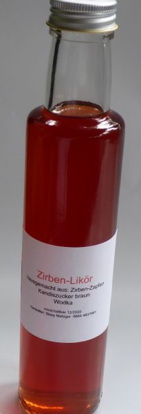 Zirben-Zapfen-Likör