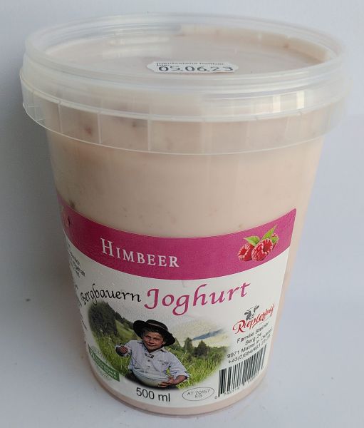 Bergbauern Joghurt Himbeere
