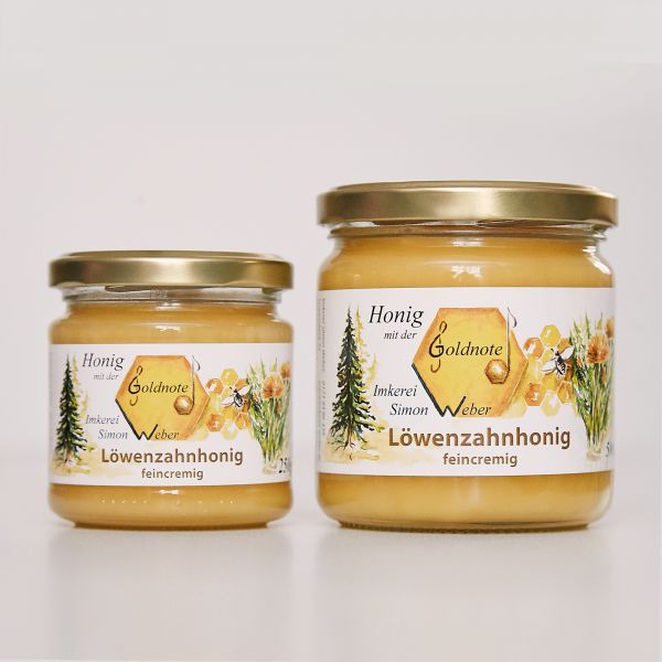 Bayerischer Löwenzahnhonig - Imkerei mit der Goldnote