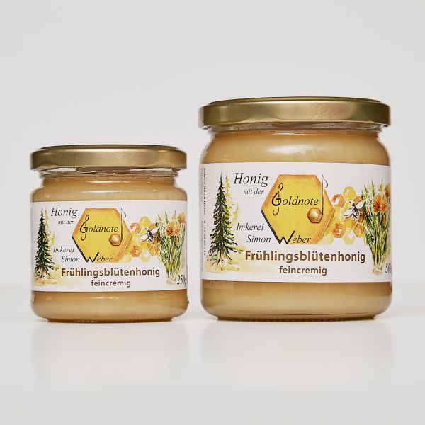 Bayerischer Frühlingsblütenhonig - Imkerei mit der Goldnote