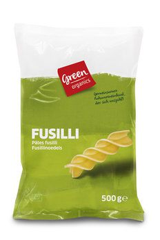 Fusilli Nudeln hell