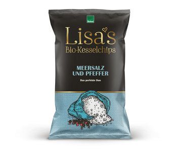 Lisa's Katoffelchips Meersalz und Pfeffer