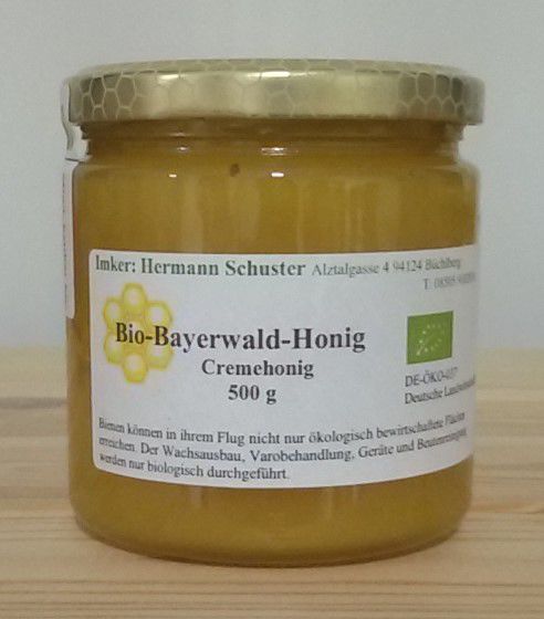 Bio-Bayerwald-Honig creme