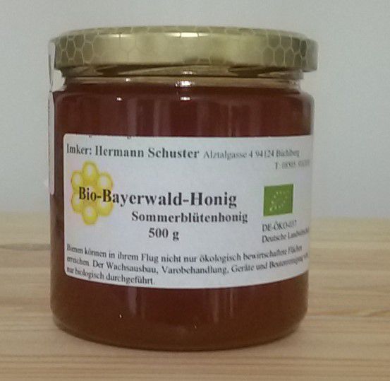 Bio-Bayerwald-Sommerblütenhonig
