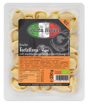 Tortelloni mit mediterraner Süßlupinenfüllung