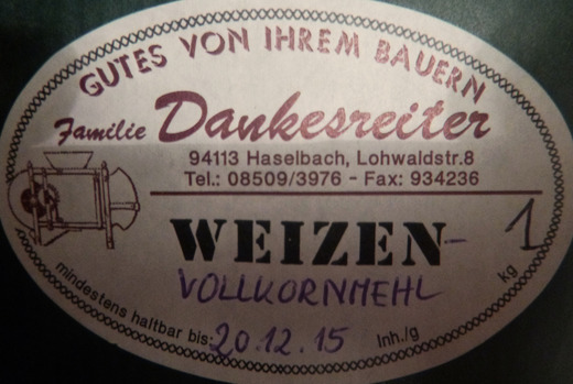 Getreidehandel Dankesreiter, Haselbach