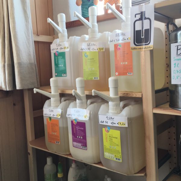 Geschirrspülmittel sensitiv zum selber zapfen (1l-Flasche mitnehmen)