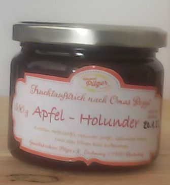 Fruchtaufstrich Apfel - Holunder