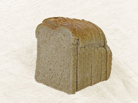 Toastbrot Weizenvollkorn geschnitten