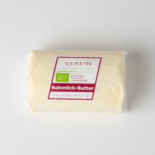 Bio Rohmilch Bauernbutter - 200 g, Strasser