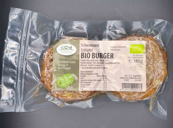 Bio-Shiitake-Patties - VEGAN