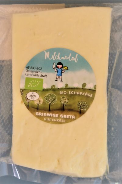 Bio Hirtenkäse Fetaart 'Griawige Greta' (3,78/100g)