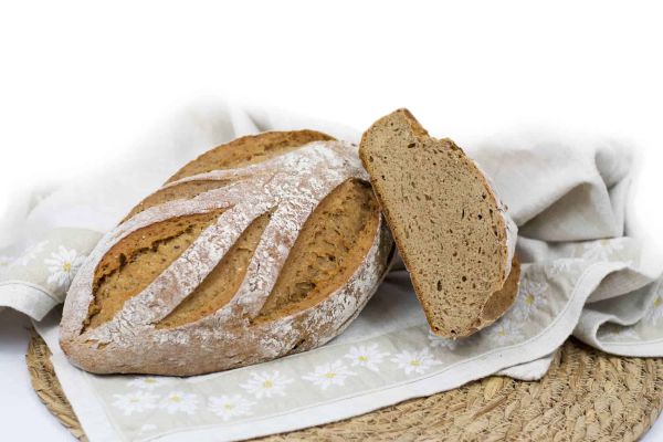 Bio Roggenlavendelbrot in Ährenform