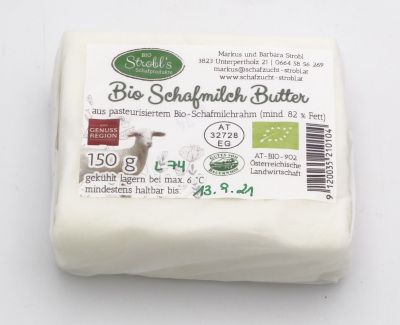 Bio-Schafmilch Butter