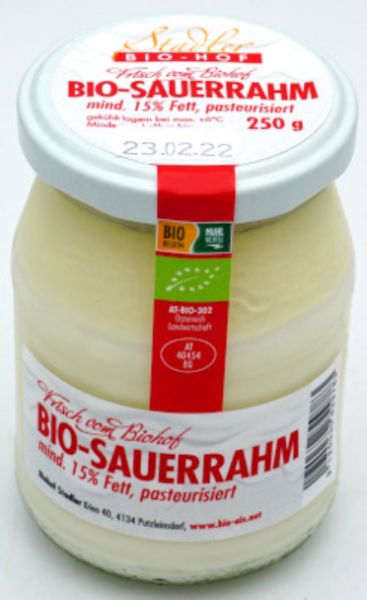 Sauerrahm 15% - 250g