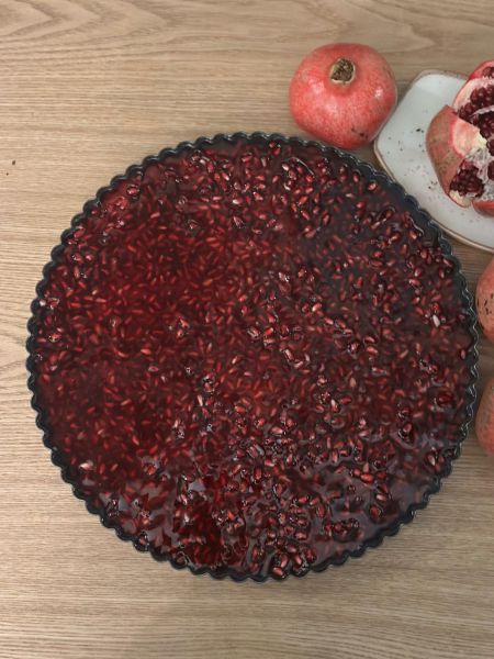 Granatapfel-Tart – hausgemacht & bio (stückweise oder im Ganzen)