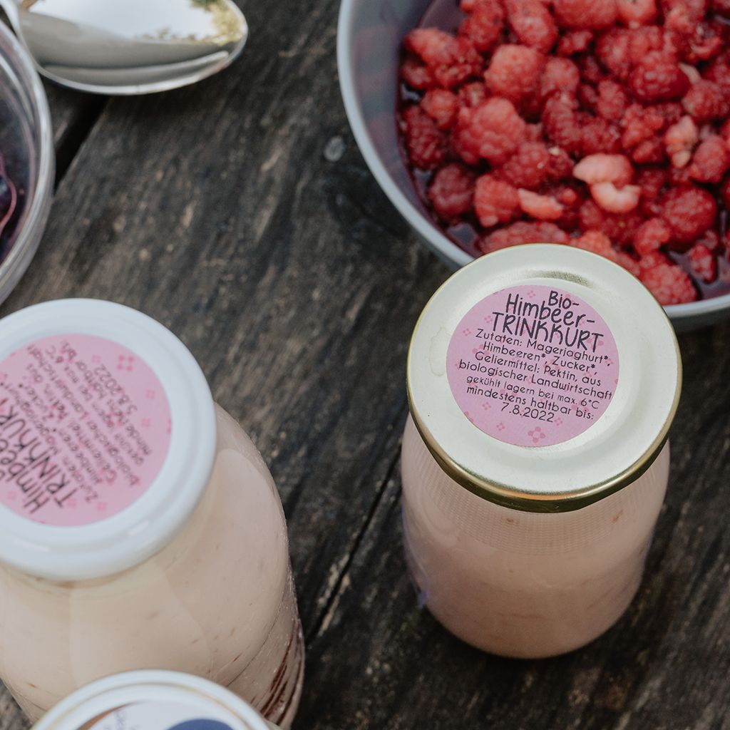 Bio Erdbeer Trinkjoghurt - TrinkKurt (klein)