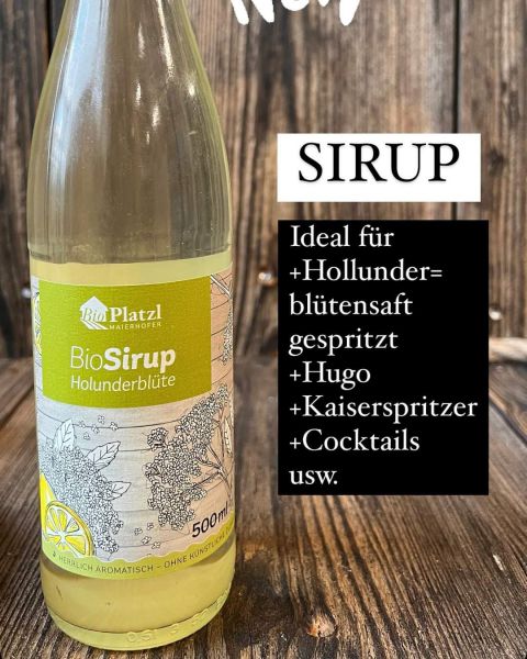 Holunderblüten Sirup