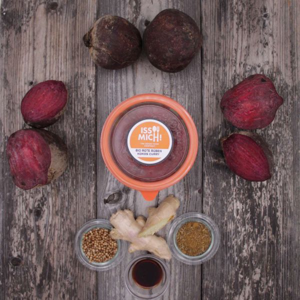 Bio Rote Rüben Kokos Curry - vegan