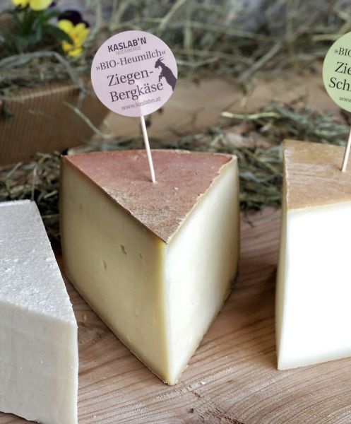 Ziegenbergkäse aus Bio-Heumilch - Rarität, NEU