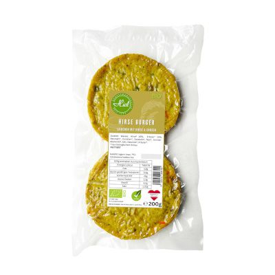 Hirse-Erbsen Burger