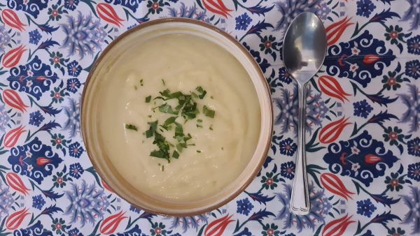 Kartoffel-Sellerie-Cremesuppe von Sibel | hausgemacht, im Glas