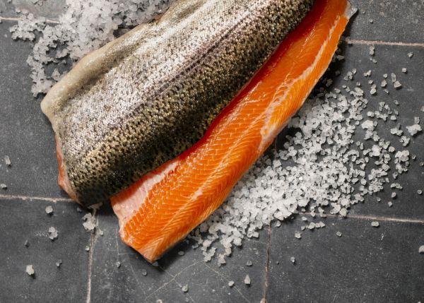 Steirisches Lachsforellen Filet (49,90/kg)
